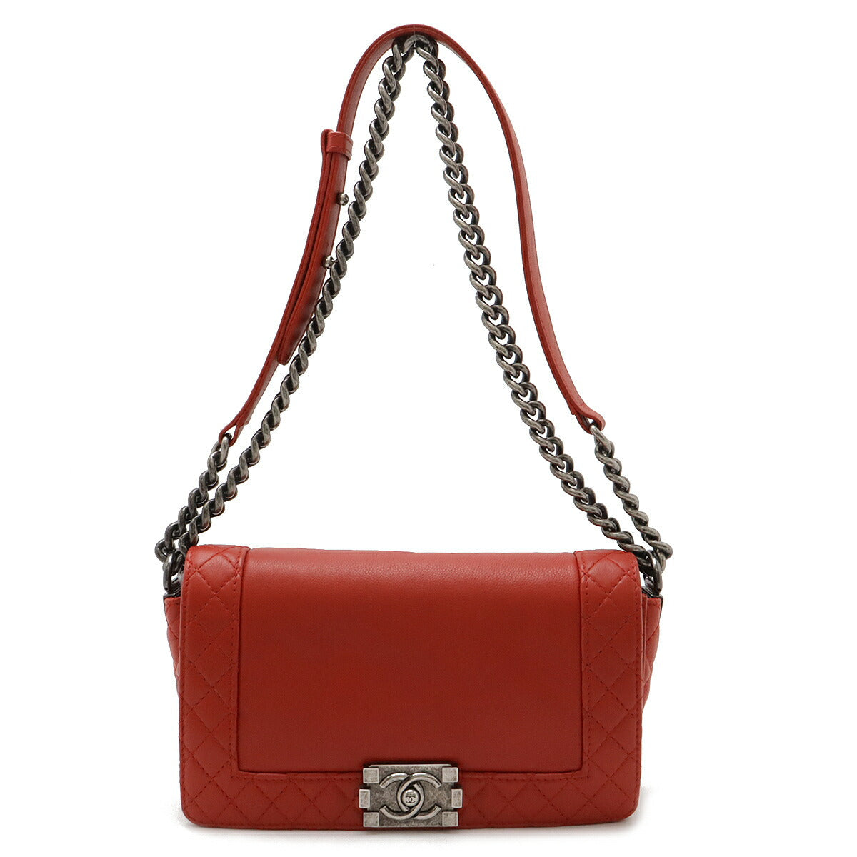 Chanel Leather Boy Chanel Shoulder Bag