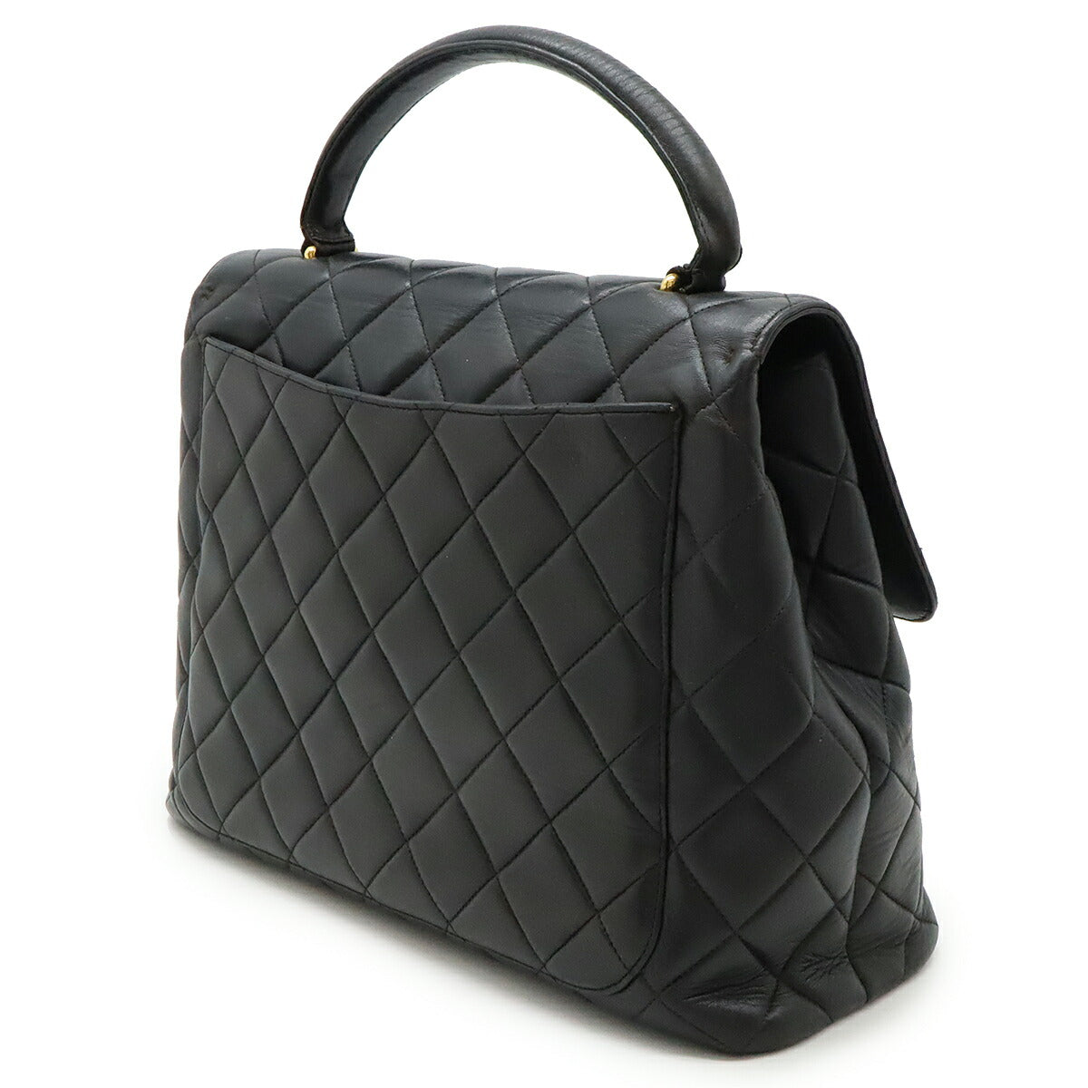 Chanel Leather Matelassé Coco Mark Flap Bag Classic Flap