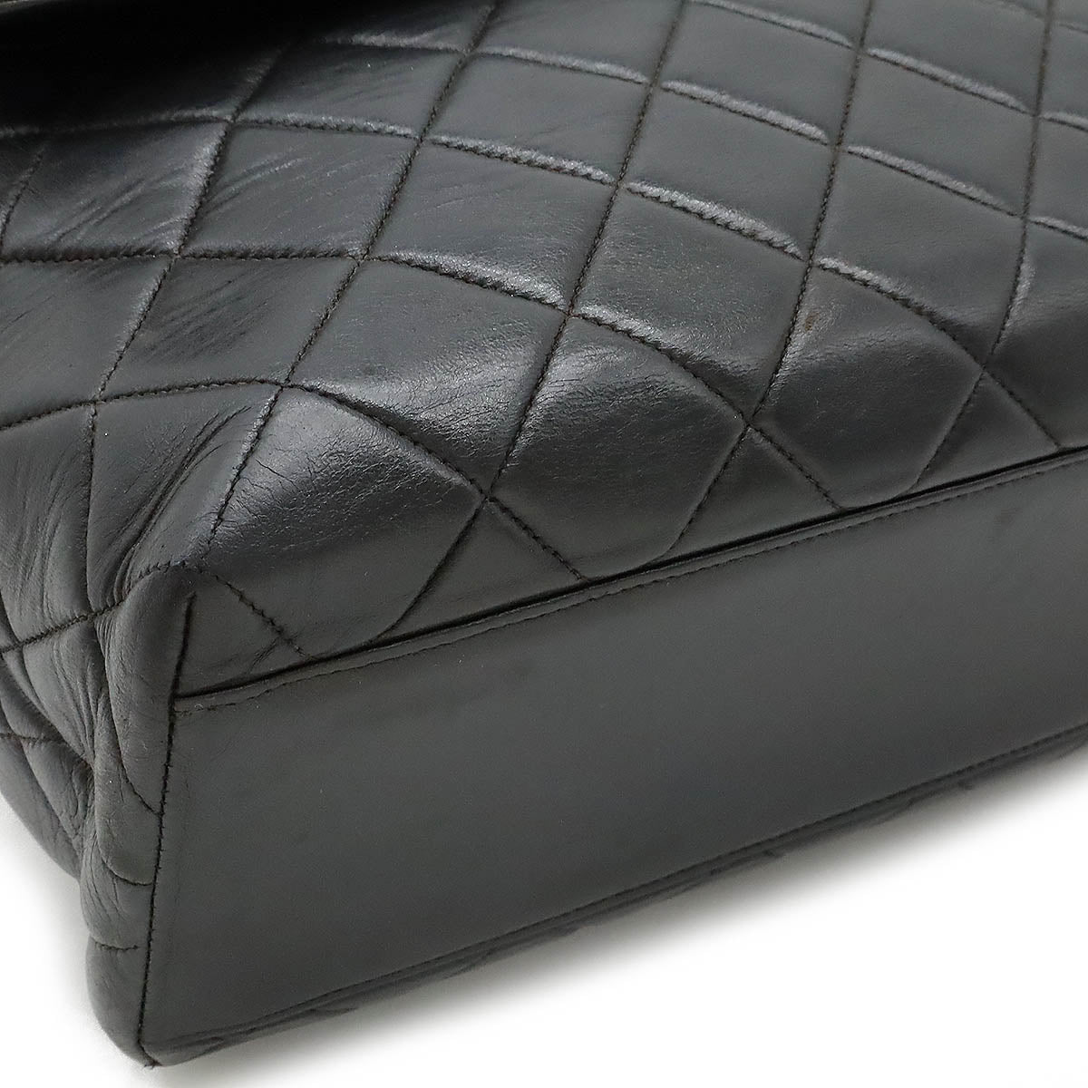Chanel Leather Matelassé Coco Mark Flap Bag Classic Flap