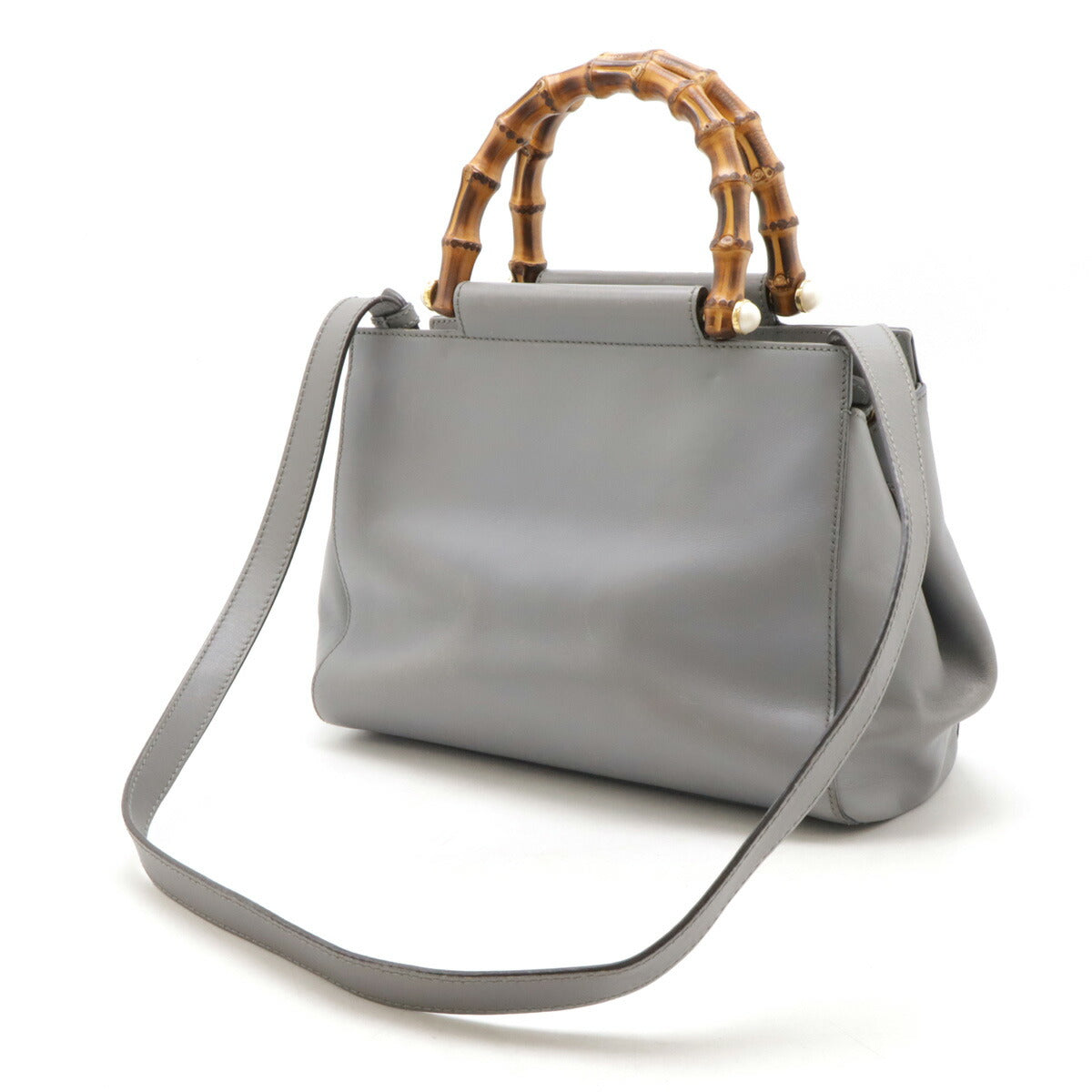 Gucci Leather Nymphaea 2way Bag 453767