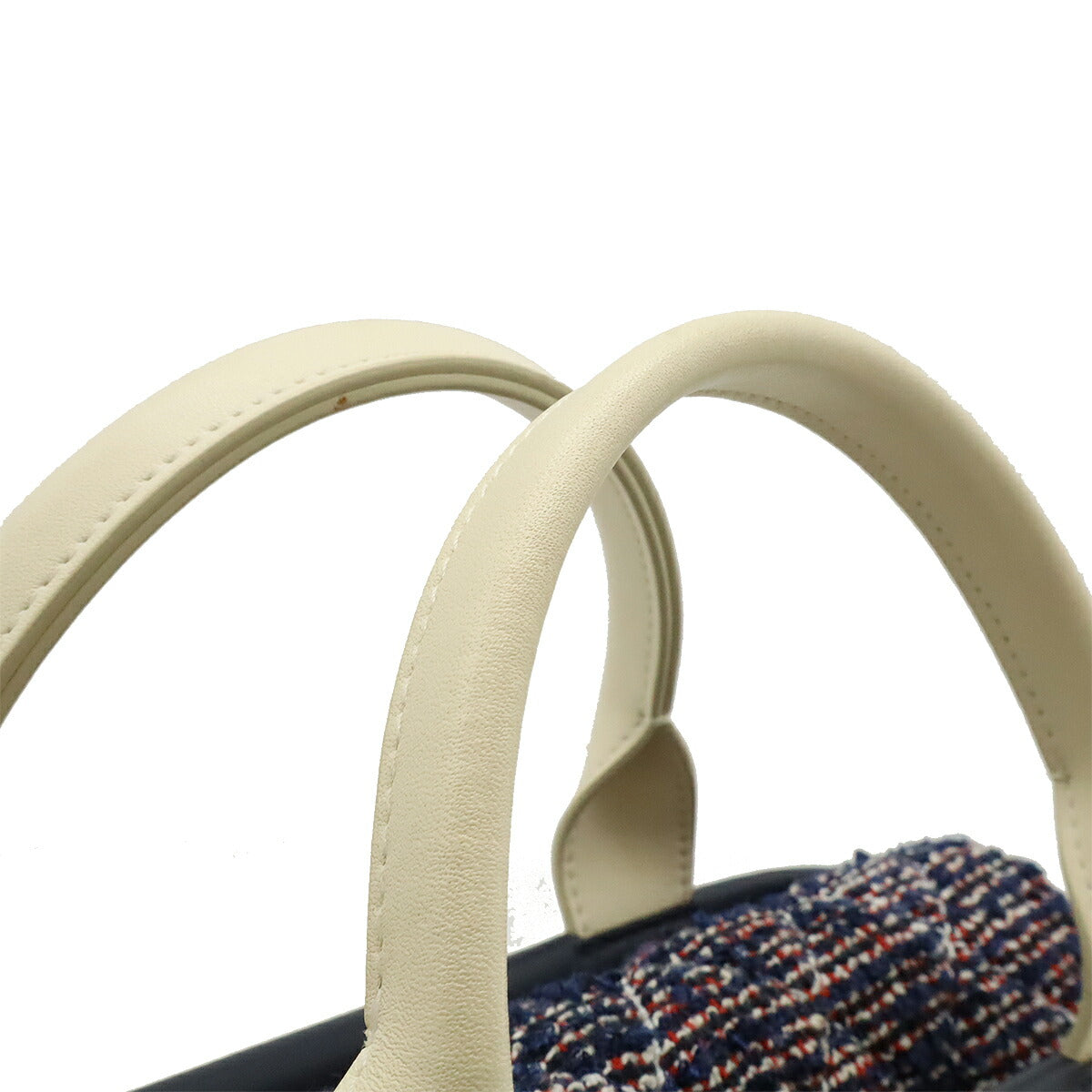 Chanel Tweed Matelasse 2way Handbag Classic Flap