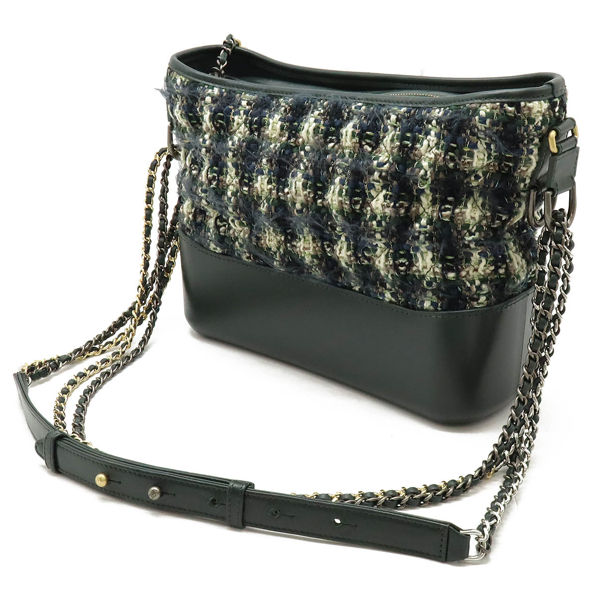 Chanel Tweed Gabrielle Large Hobo Shoulder Bag Classic Flap