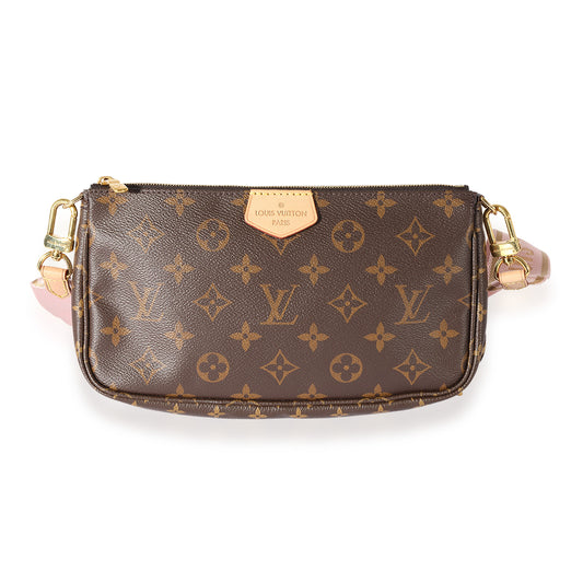 Louis Vuitton  Monogram Canvas & Rose Clair Multi-Pochette Accessoires