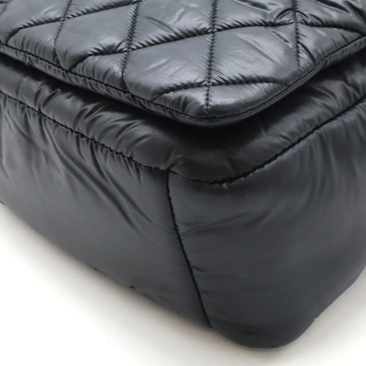 Chanel Nylon Coco Cocoon Matelasse Shoulder Bag Classic Flap