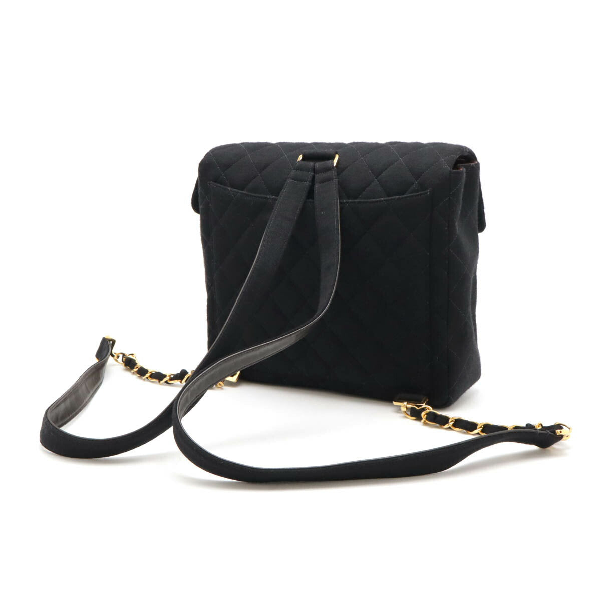 Chanel Cotton Jersey Matelassé Coco Backpack
