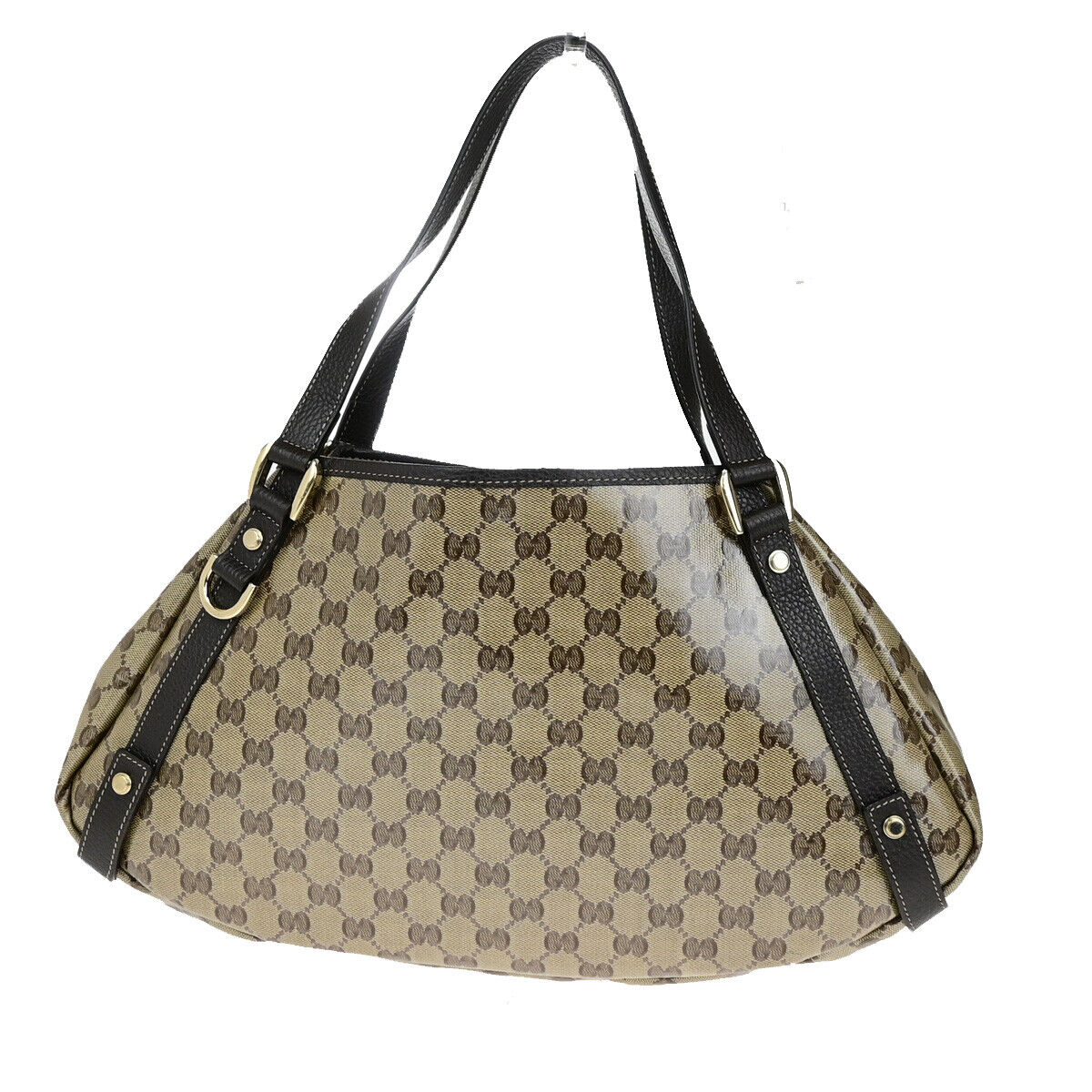 Gucci Pelham Shoulder Bag Coated Canvas Brown Canvas Shoulder Bag Bag ( )