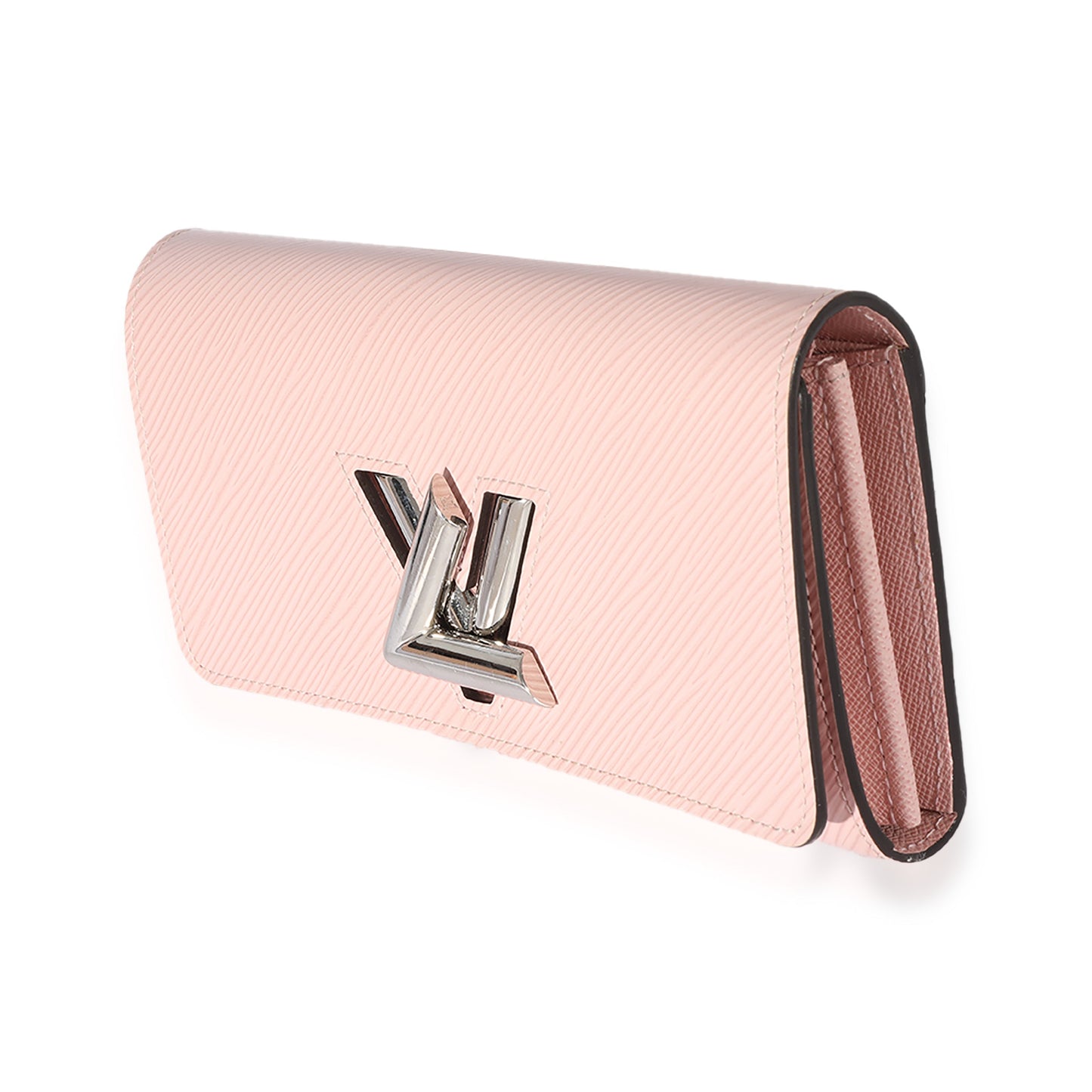 Louis Vuitton  Rose Epi Leather Twist Wallet