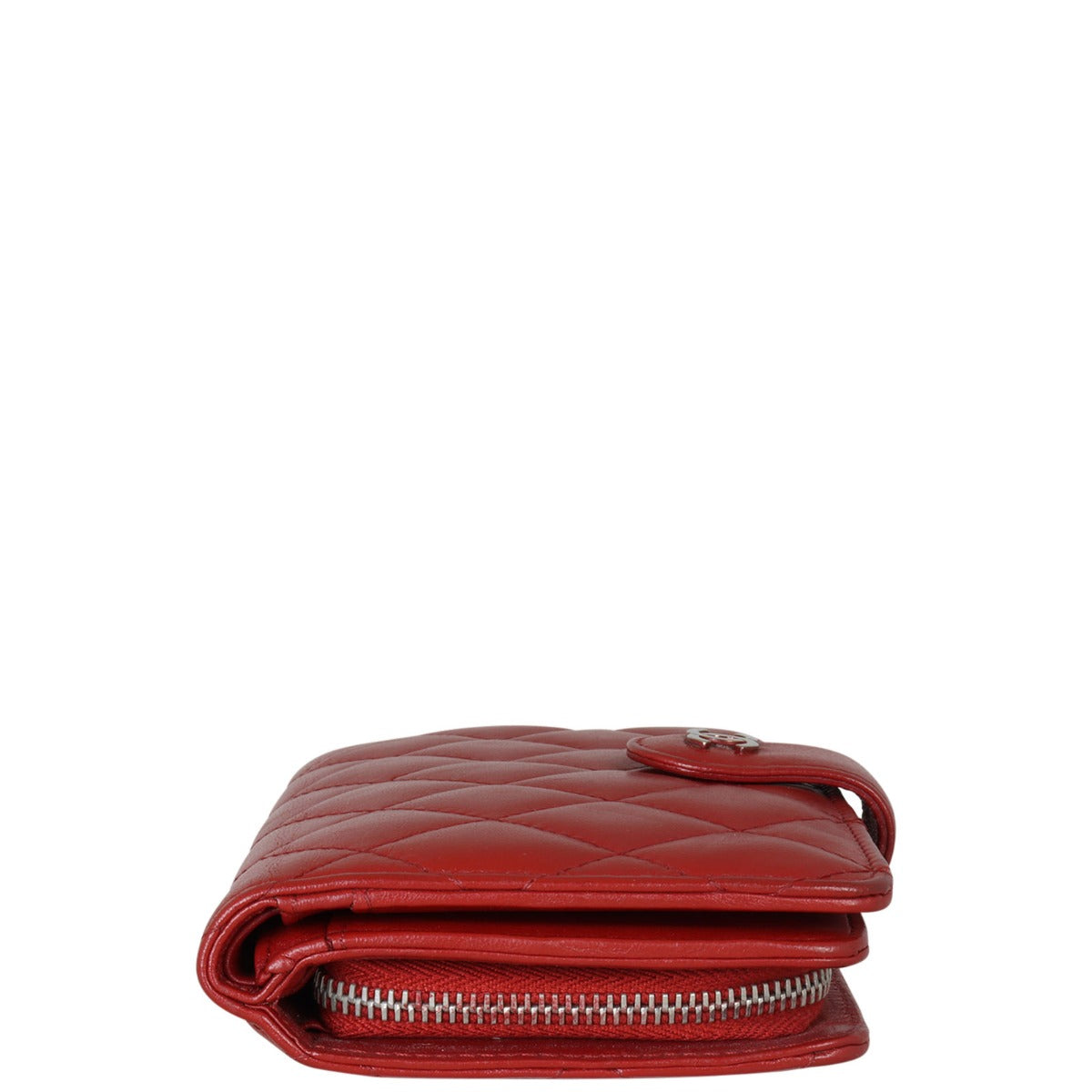 Chanel CC French Wallet | Red