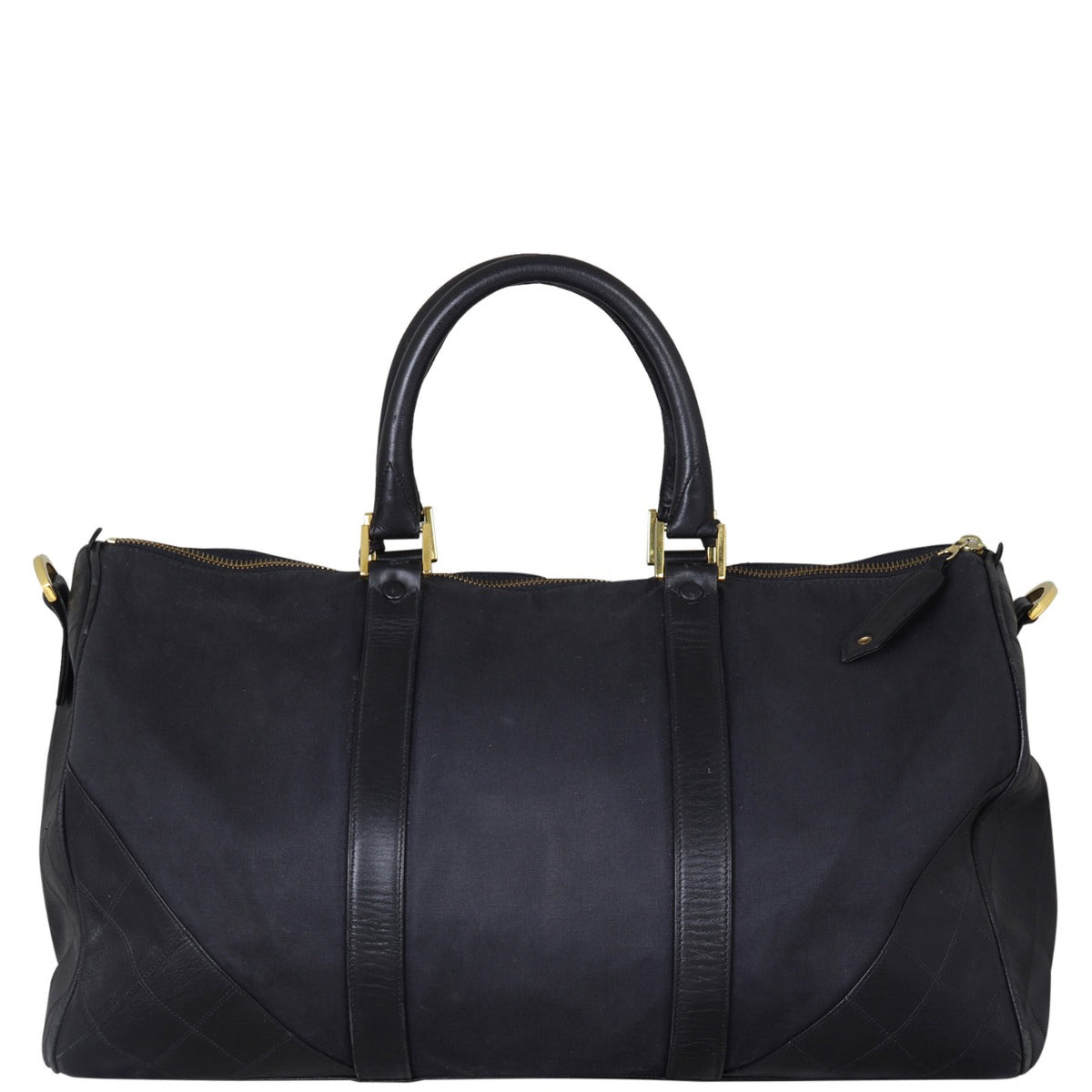 Chanel Vintage Canvas Duffle Bag