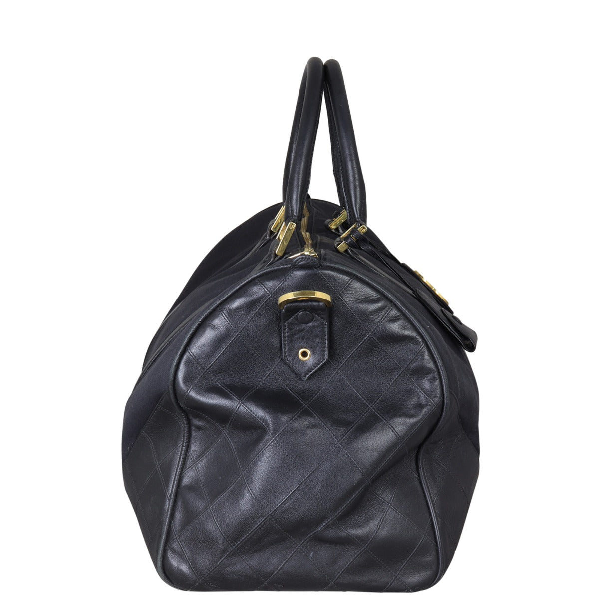 Chanel Vintage Canvas Duffle Bag