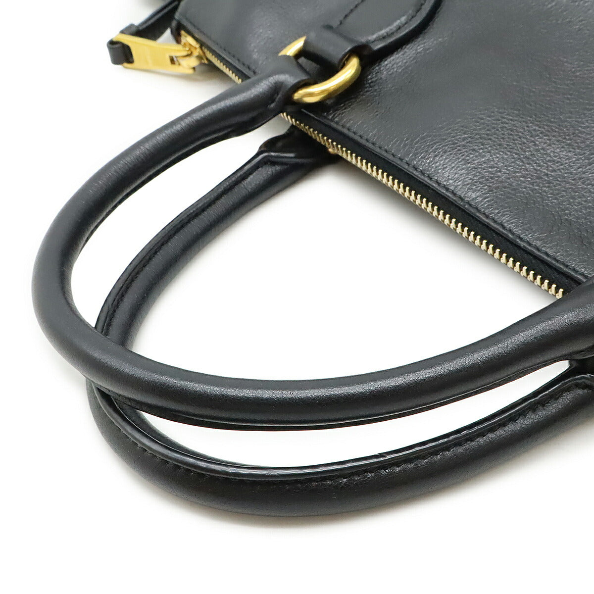 Prada 1BA104 Leather 2way Handbag