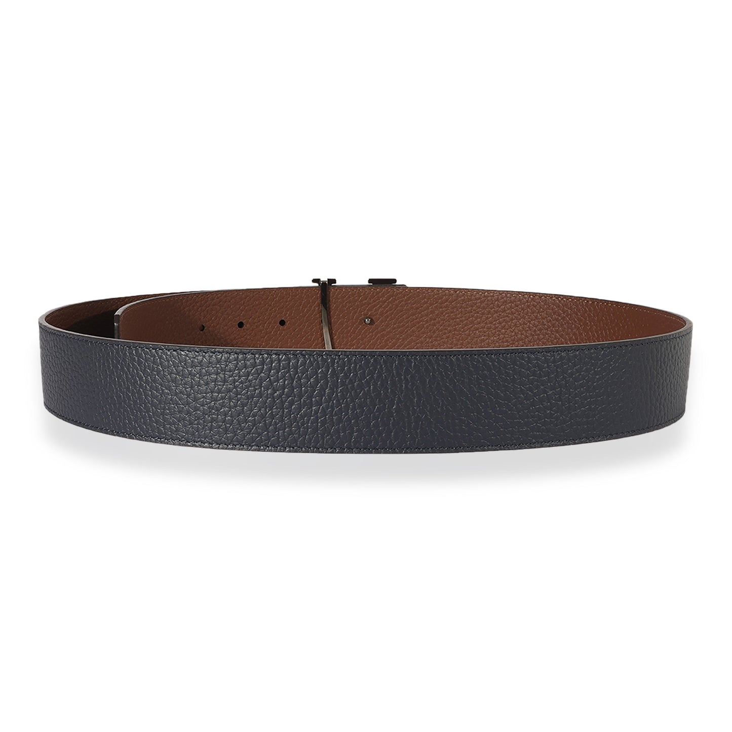 Louis Vuitton Black Leather Tilt Monogram Belt 44/90
