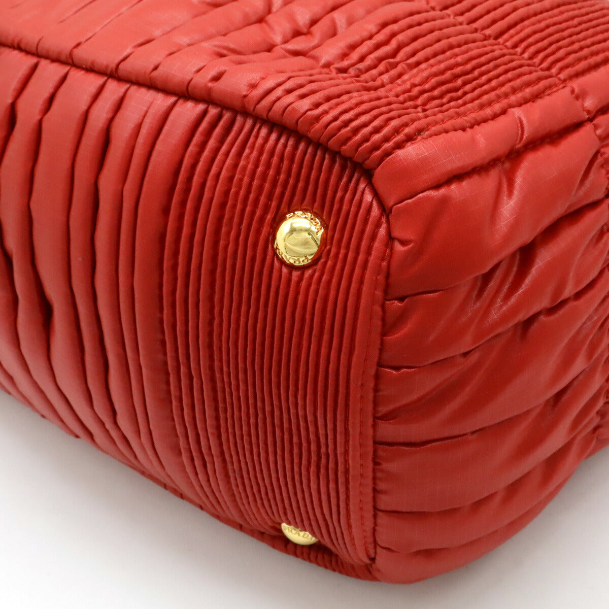 Prada Tessuto Impuntu 2way bag Nylon Leather