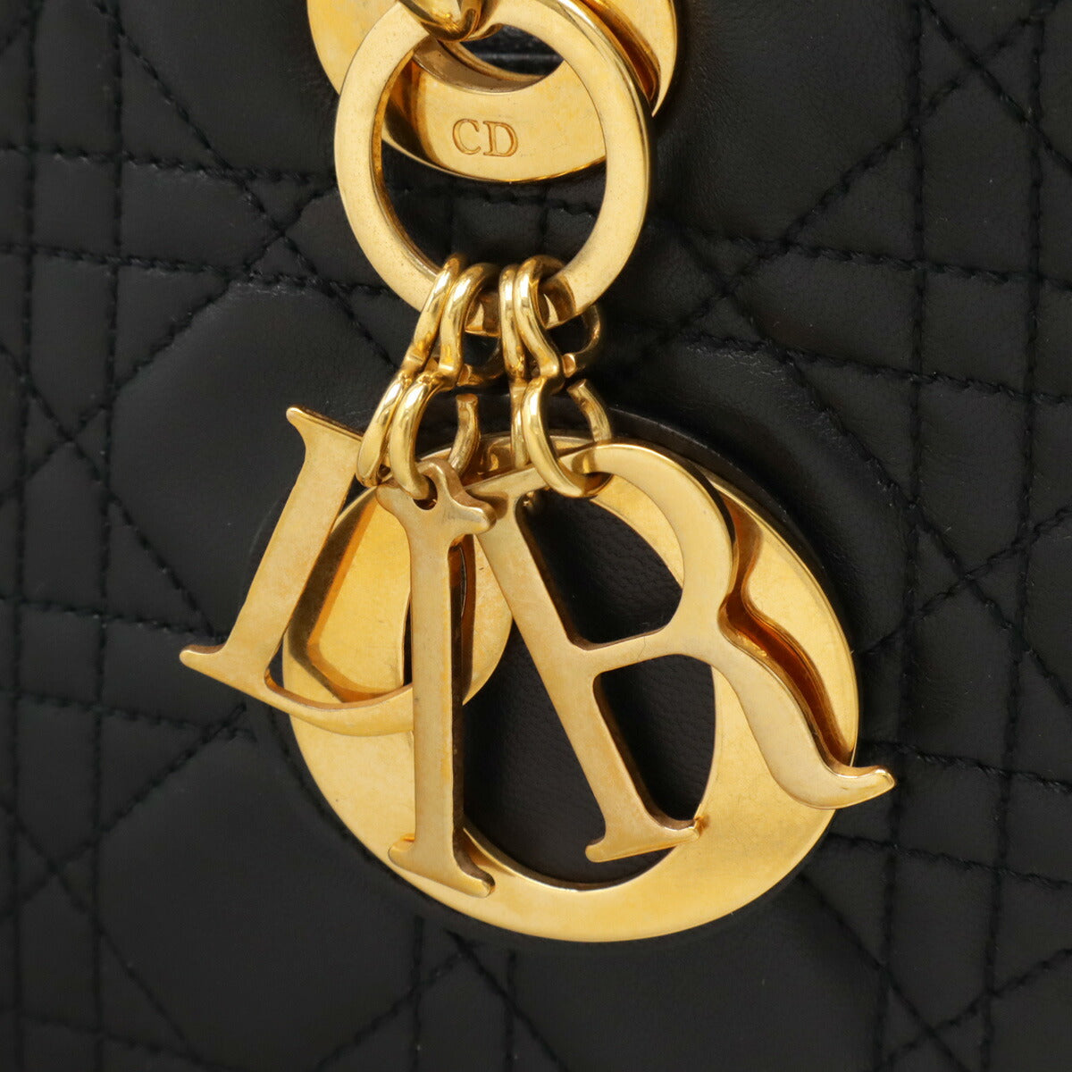 Christian Dior Lady Dior Lambskin 2way bag