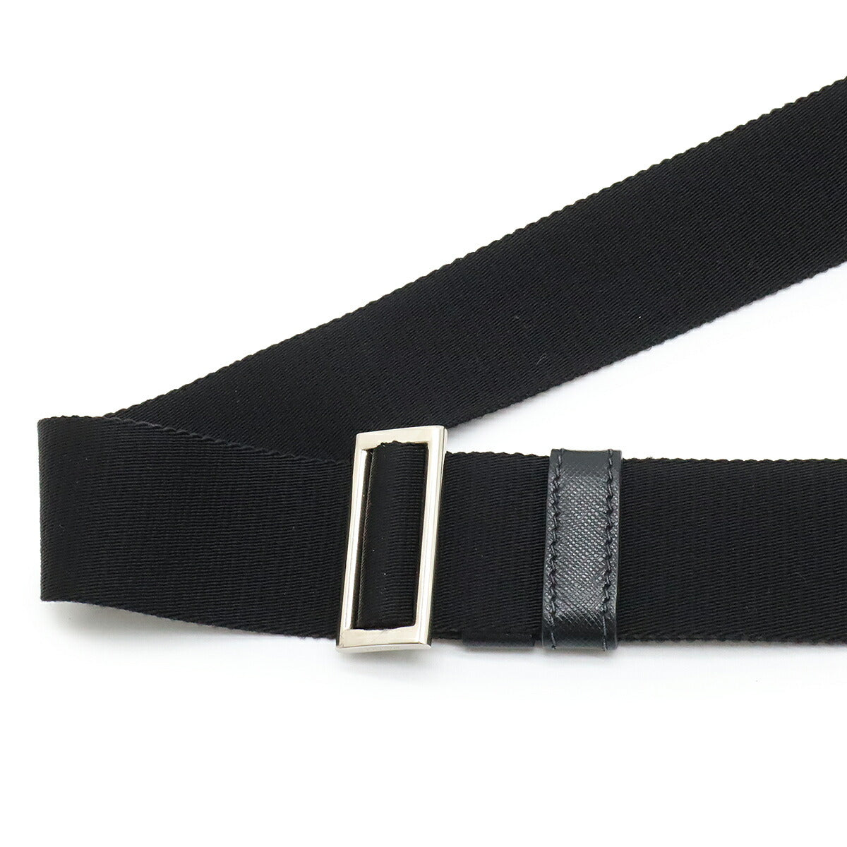 Prada Nylon Leather Shoulder Bag