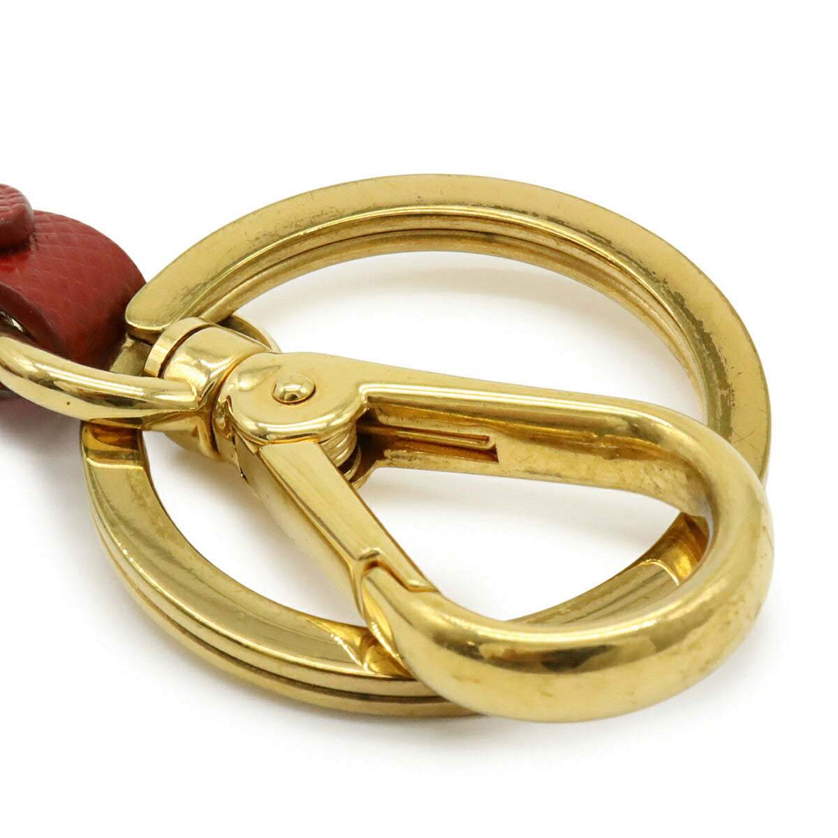 Prada Saffiano Leather Key Holder