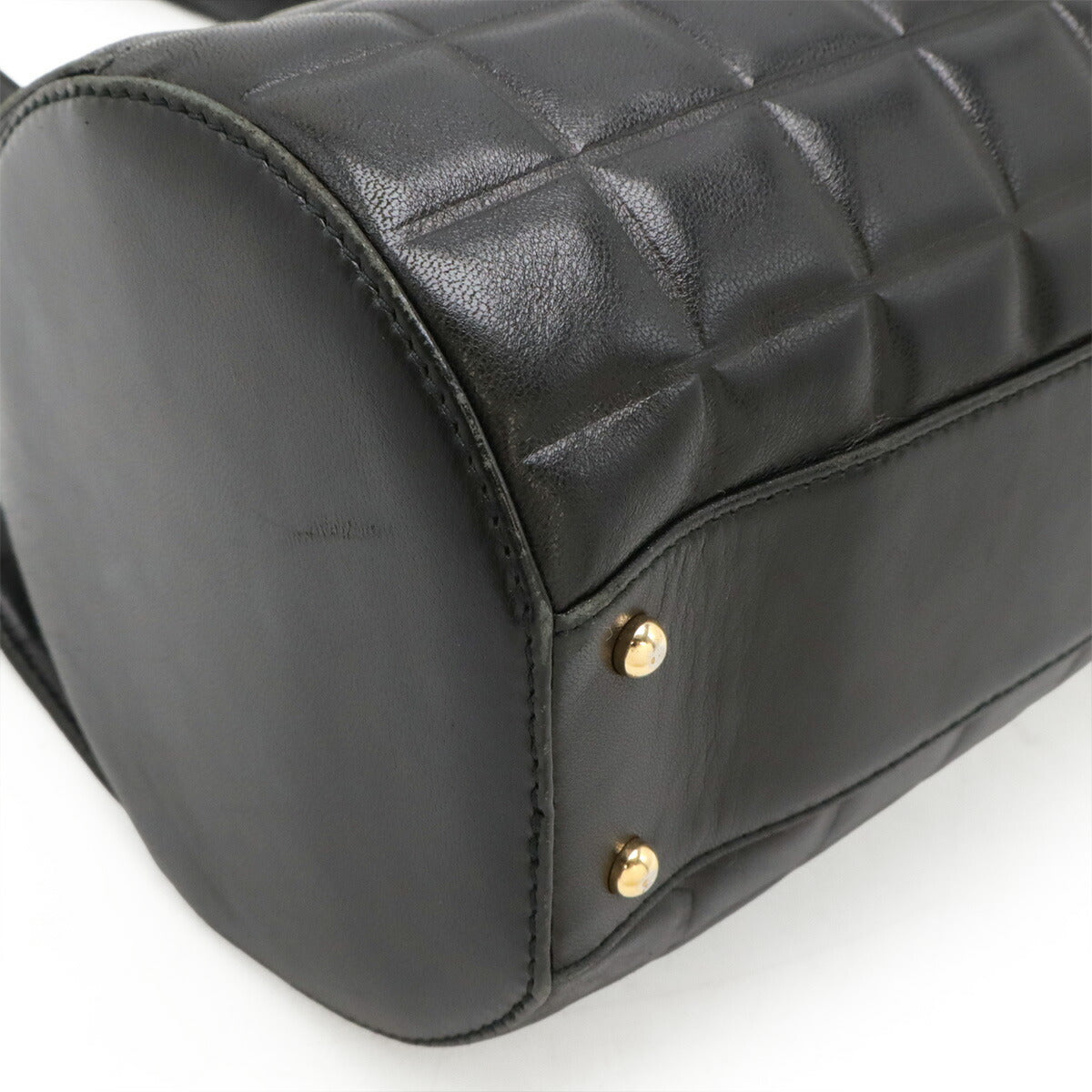 Chanel Choco Bar Lambskin Shoulder Bag