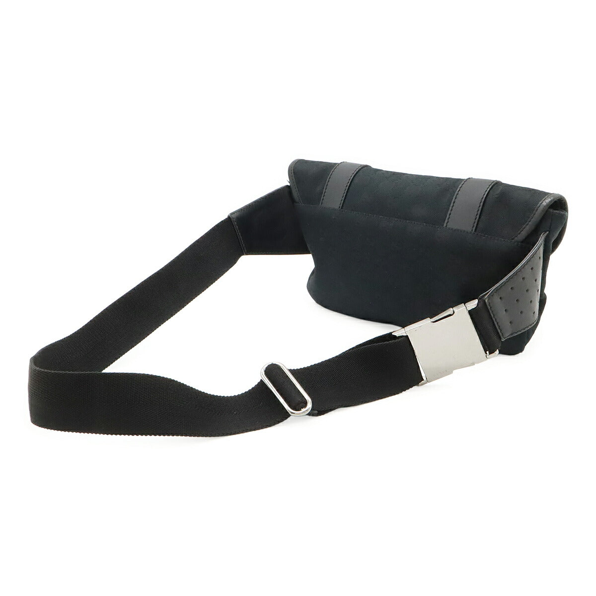 Gucci GG Canvas Leather Waist Bag