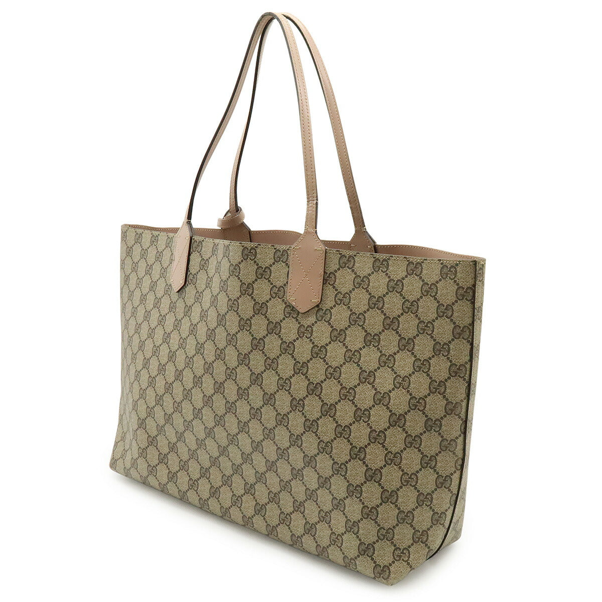 Gucci GG Supreme PVC Coated Leather 2way Tote Bag