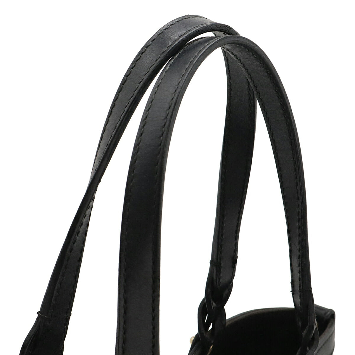 Gucci GG Canvas Leather Tote Bag