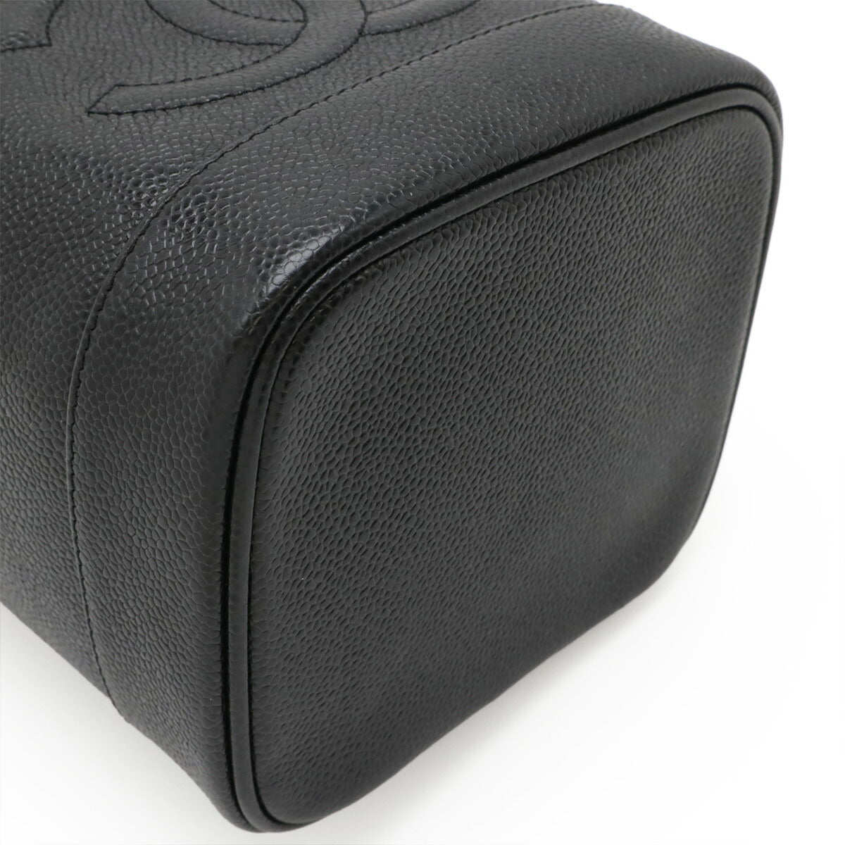 Chanel Coco Mark Caviar Skin Vanity Bag