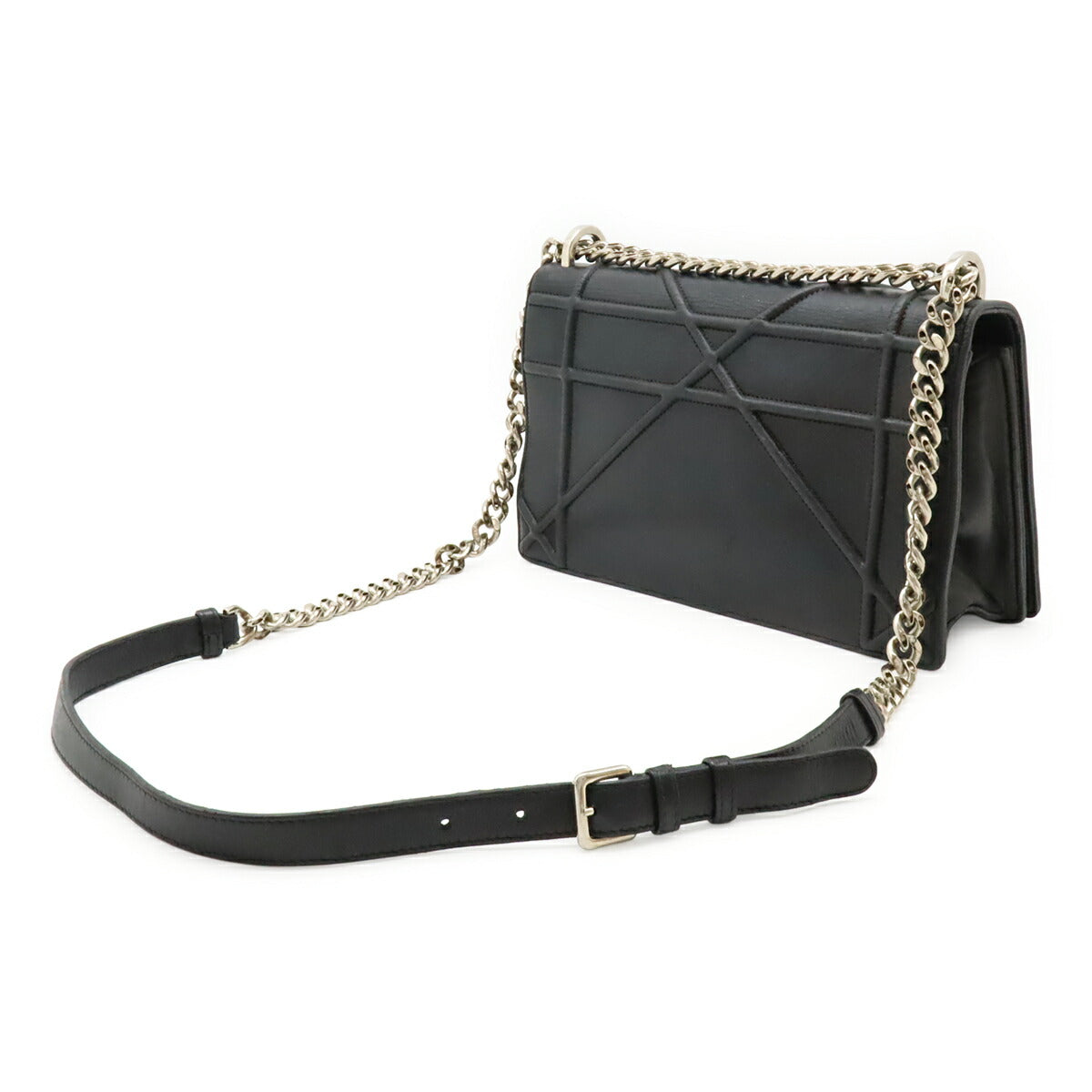 Christian Dior Diorama Leather 2way Shoulder Bag