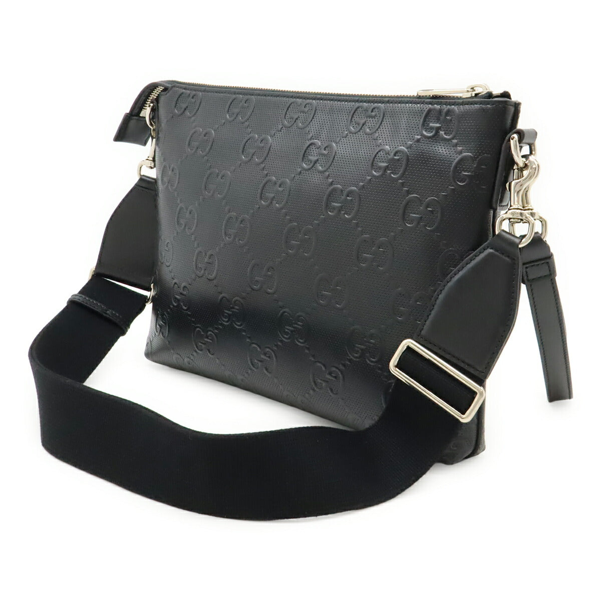 Gucci Jumbo GG Leather 2way Shoulder Bag