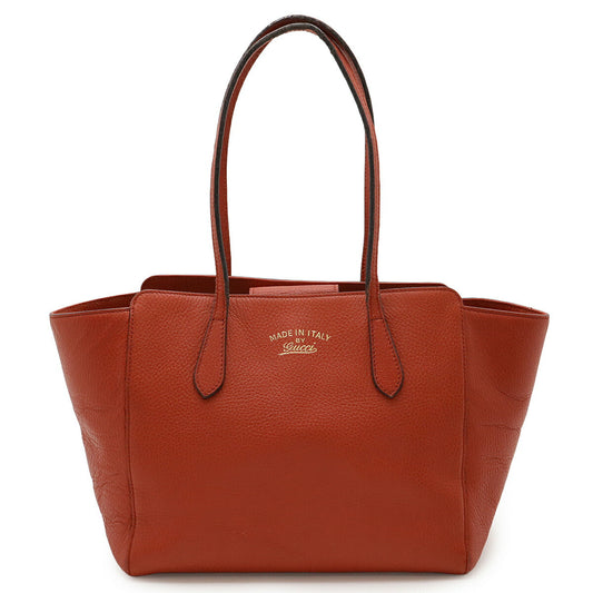 Gucci Swing Leather 2way Tote Bag