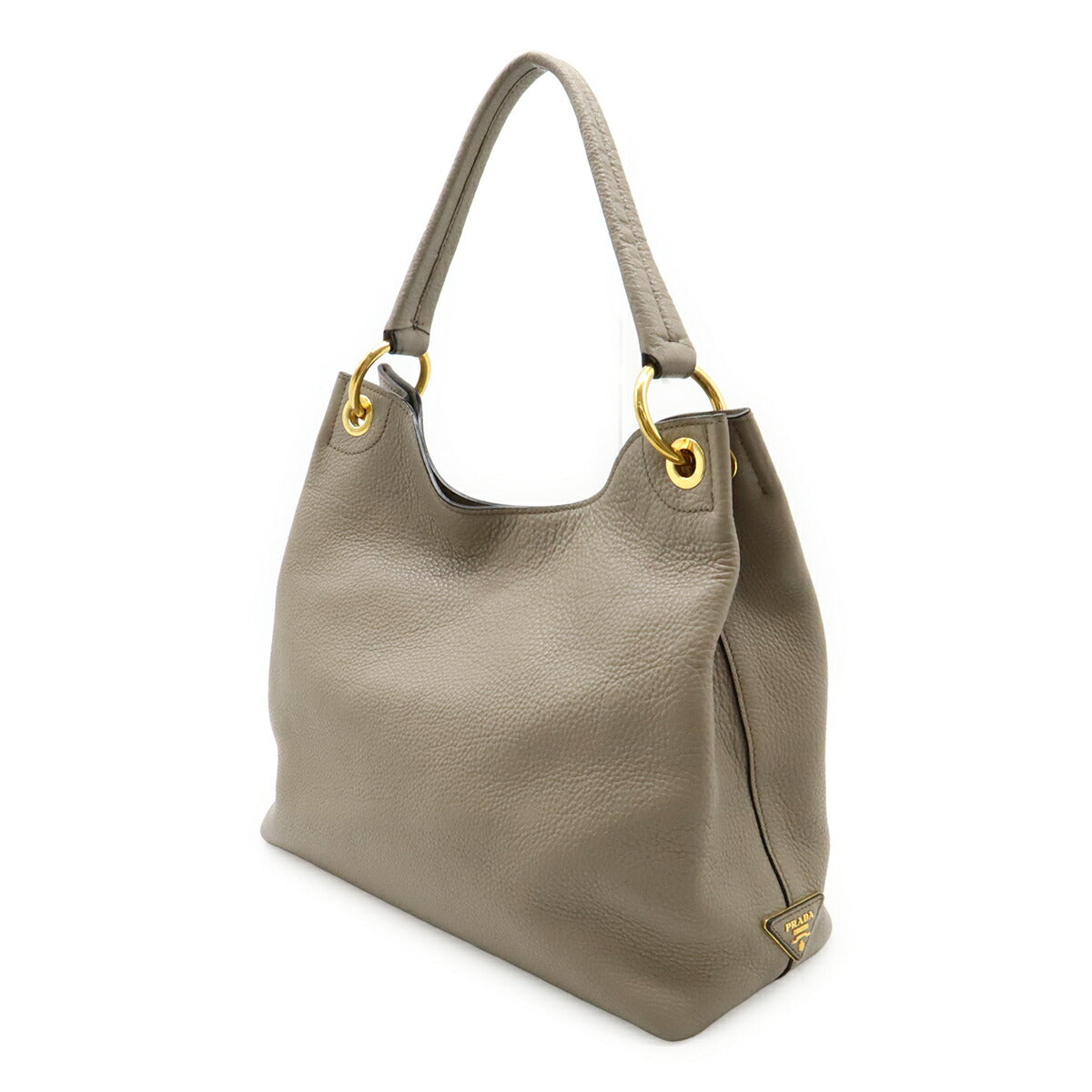 Prada 1BC051 Leather Shoulder Bag