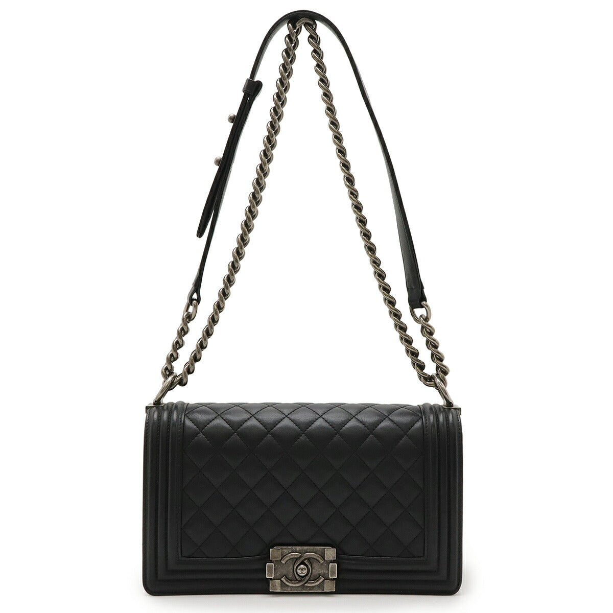Chanel Boy Chanel Calfskin Shoulder Bag
