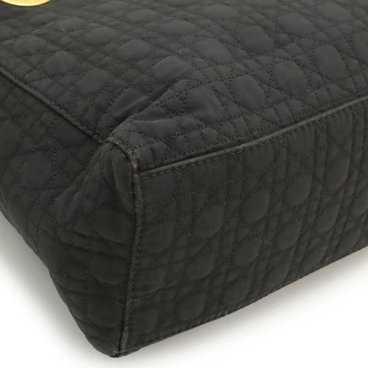 Christian Dior Lady Dior Cannage Nylon Handbag
