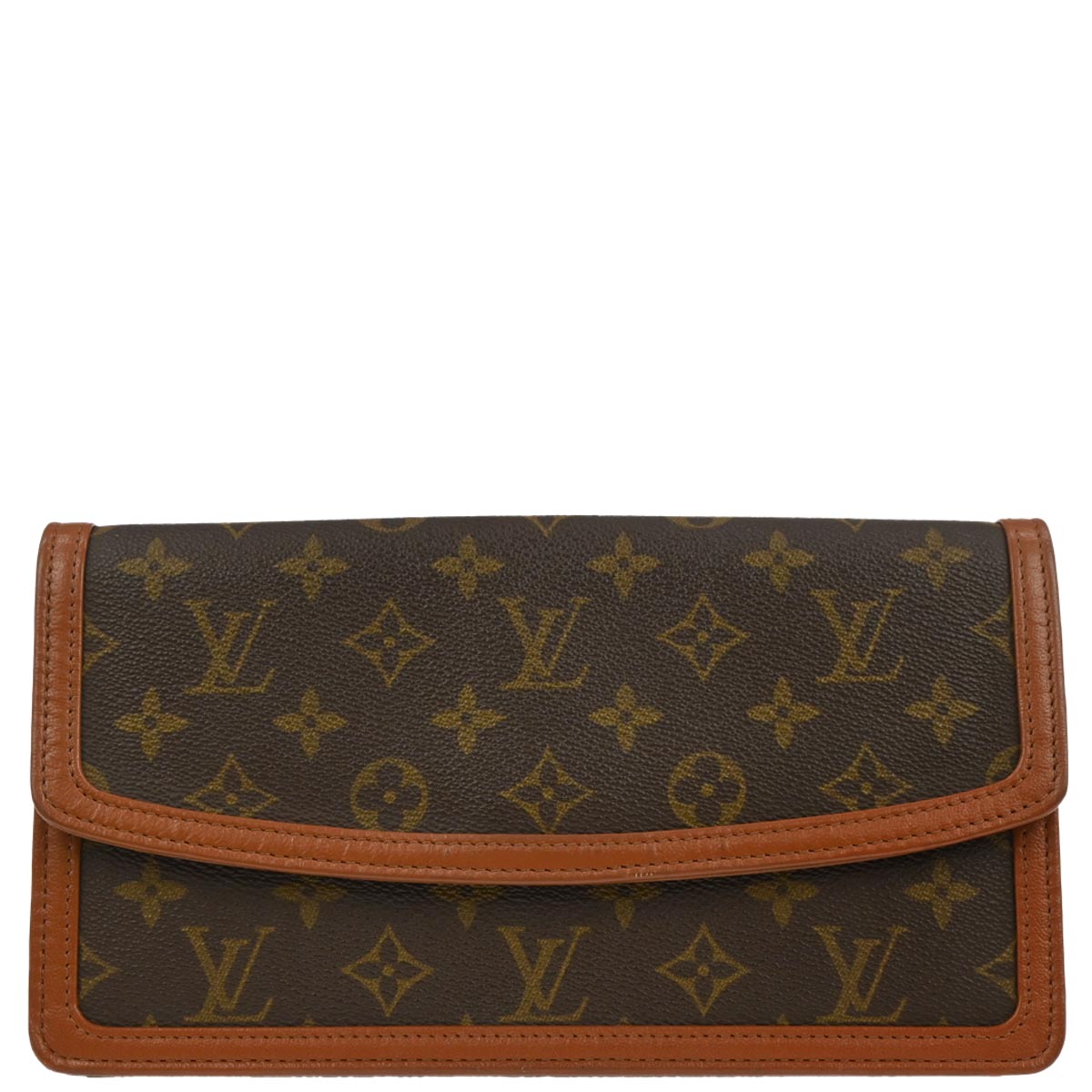 Louis Vuitton 1990 Monogram Pochette Dame PM Clutch Bag M51812