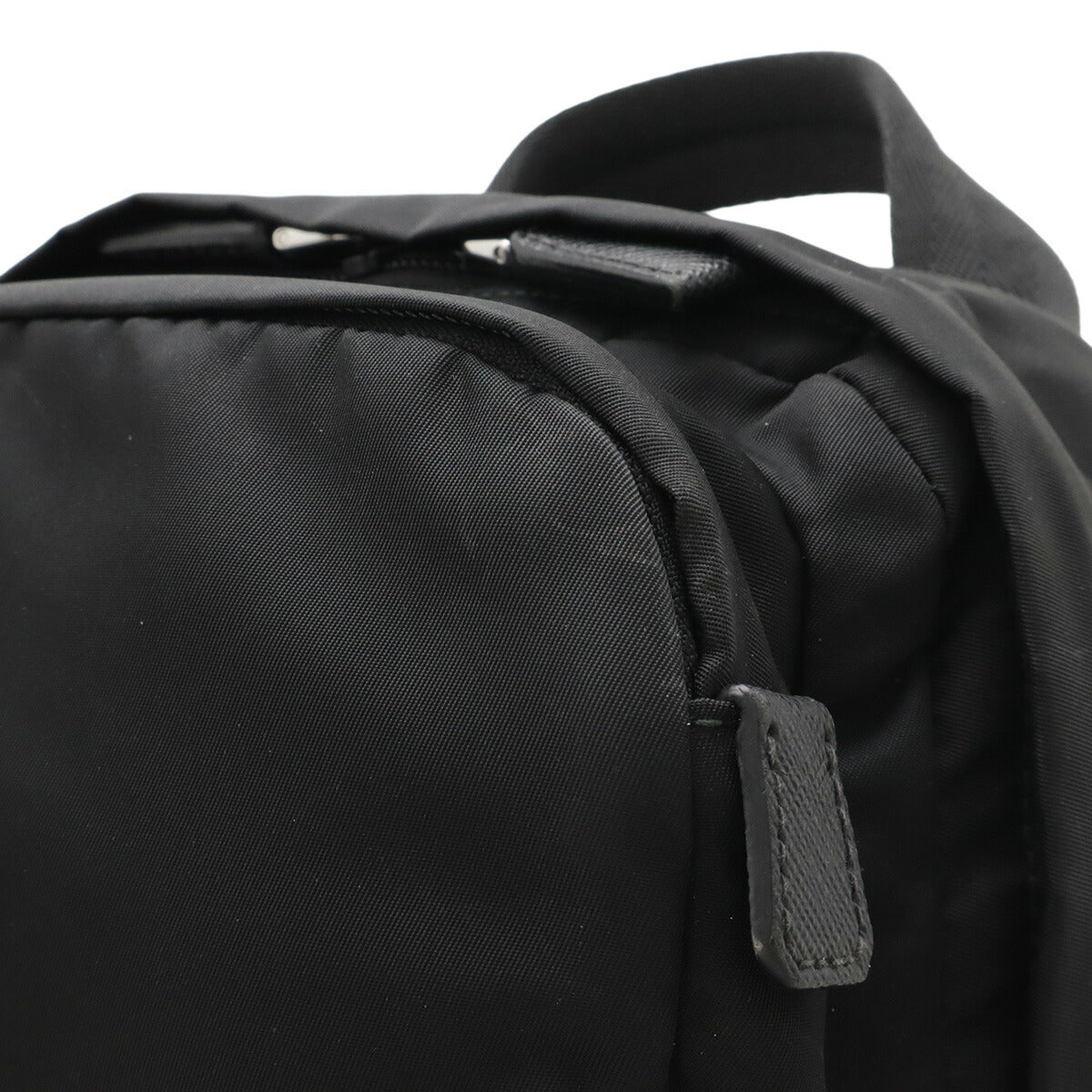 Prada TESSUTO Nylon Leather Shoulder Bag