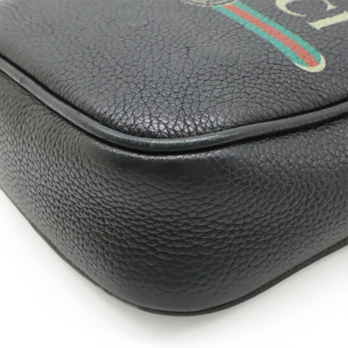 Gucci GUCCI PRINT Leather Shoulder Bag