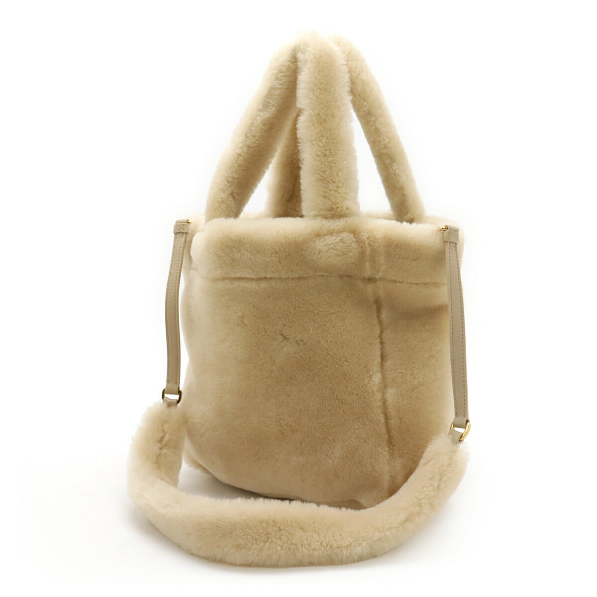 Prada SPUGNA Shearling 2way Bag