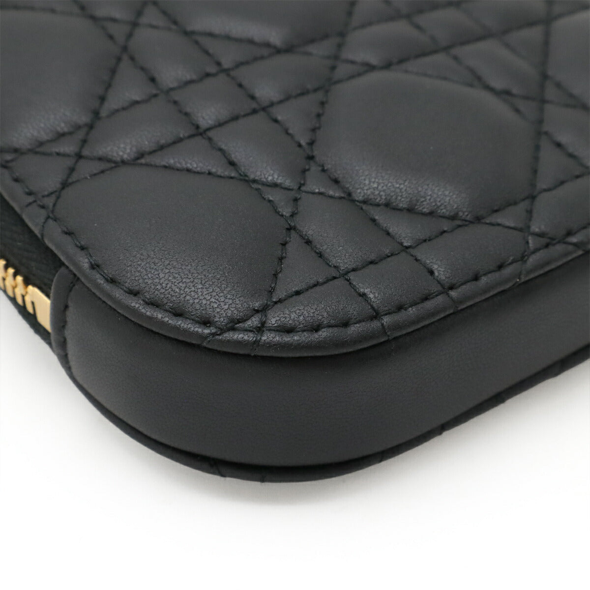 Christian Dior Lady Dior Call'in Dior Leather 2way Phone Holder