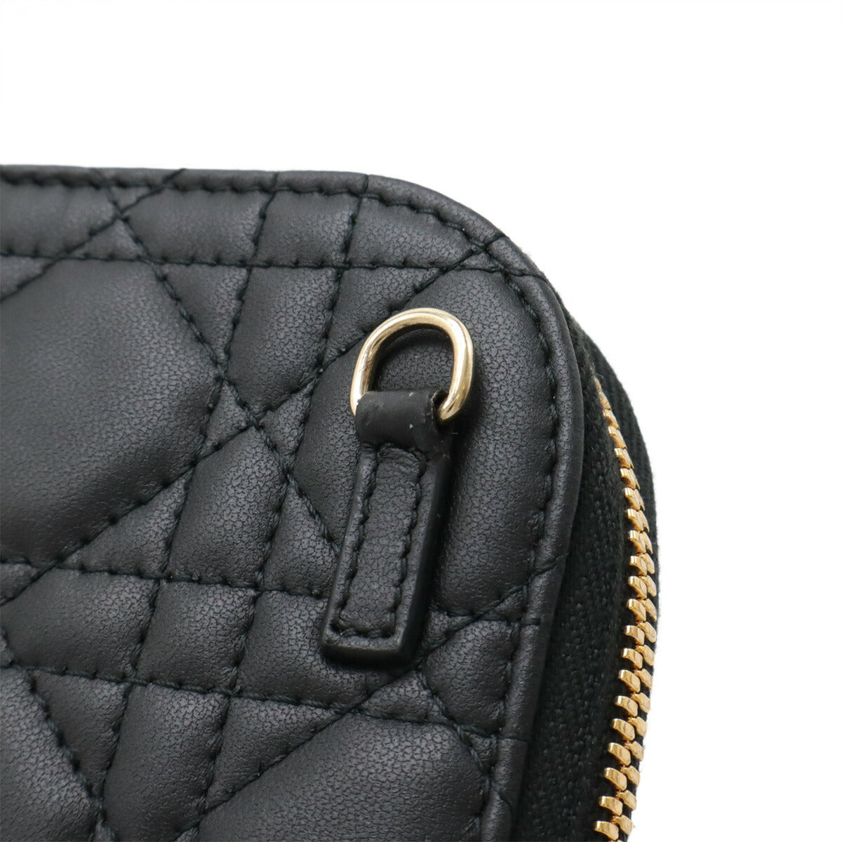 Christian Dior Lady Dior Call'in Dior Leather 2way Phone Holder