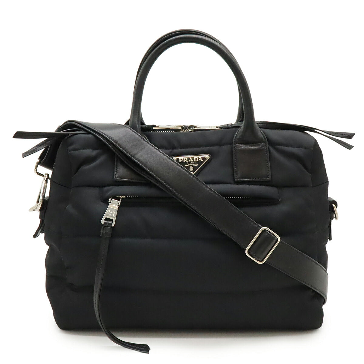 Prada 1BB024 Nylon Leather 2way Bag
