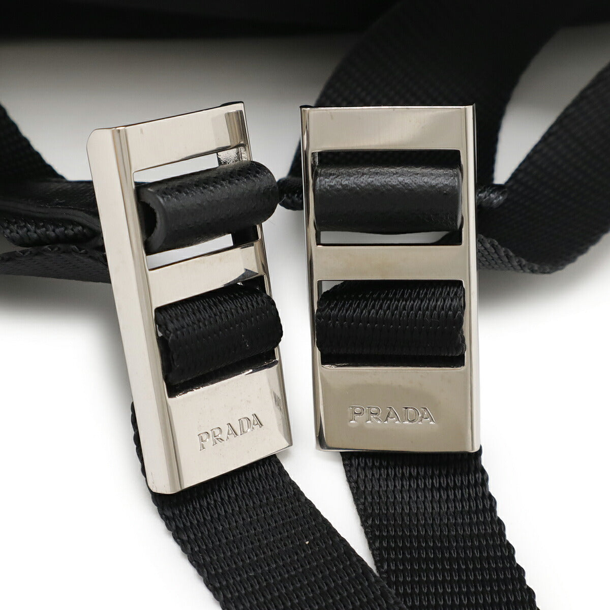 Prada 1BZ811 Nylon Leather Backpack
