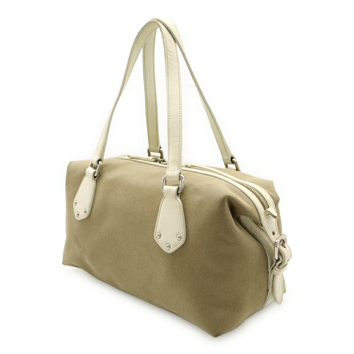 Prada BR3461 Canvas Leather 2way Bag