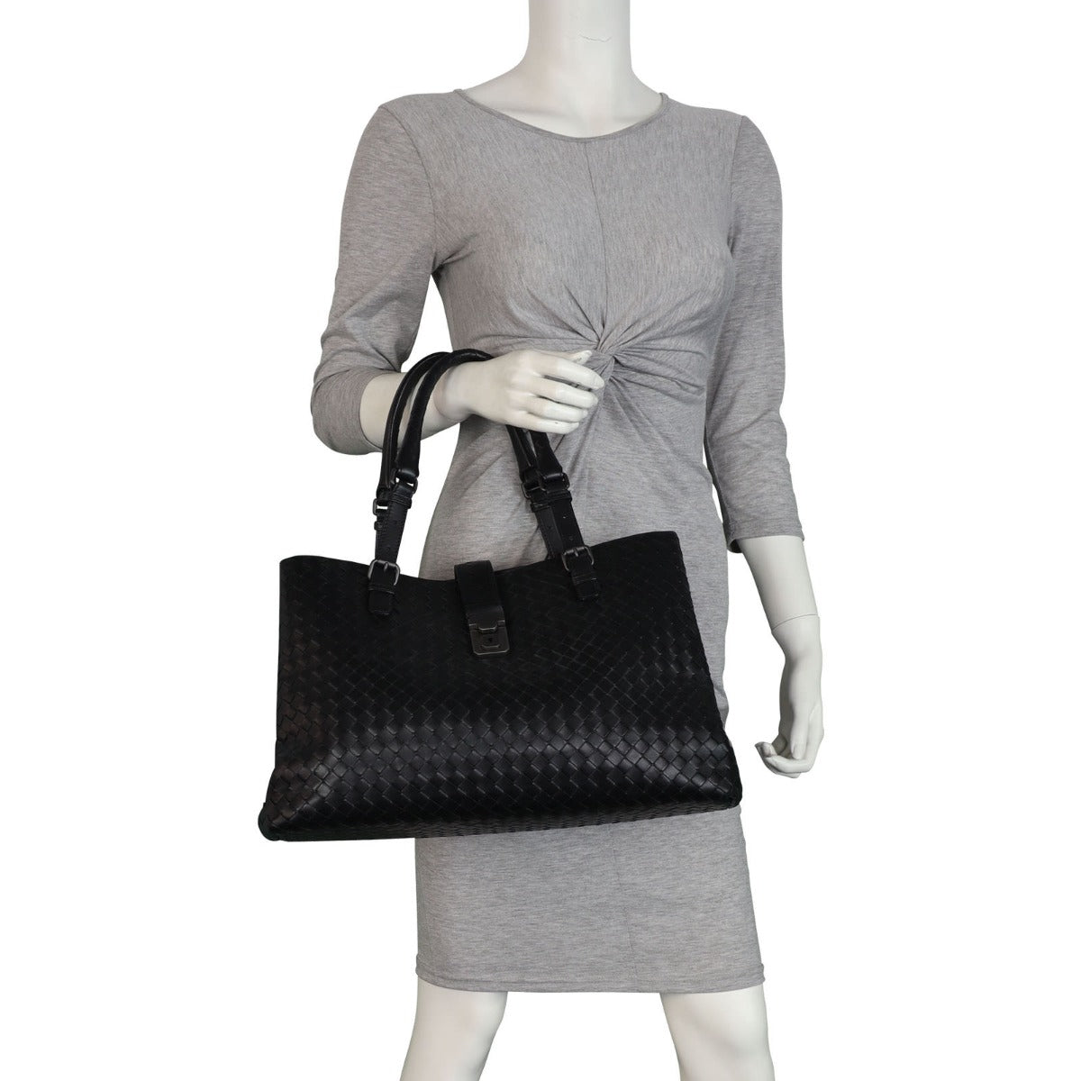 Bottega Veneta Intrecciato Roma Bag Large
