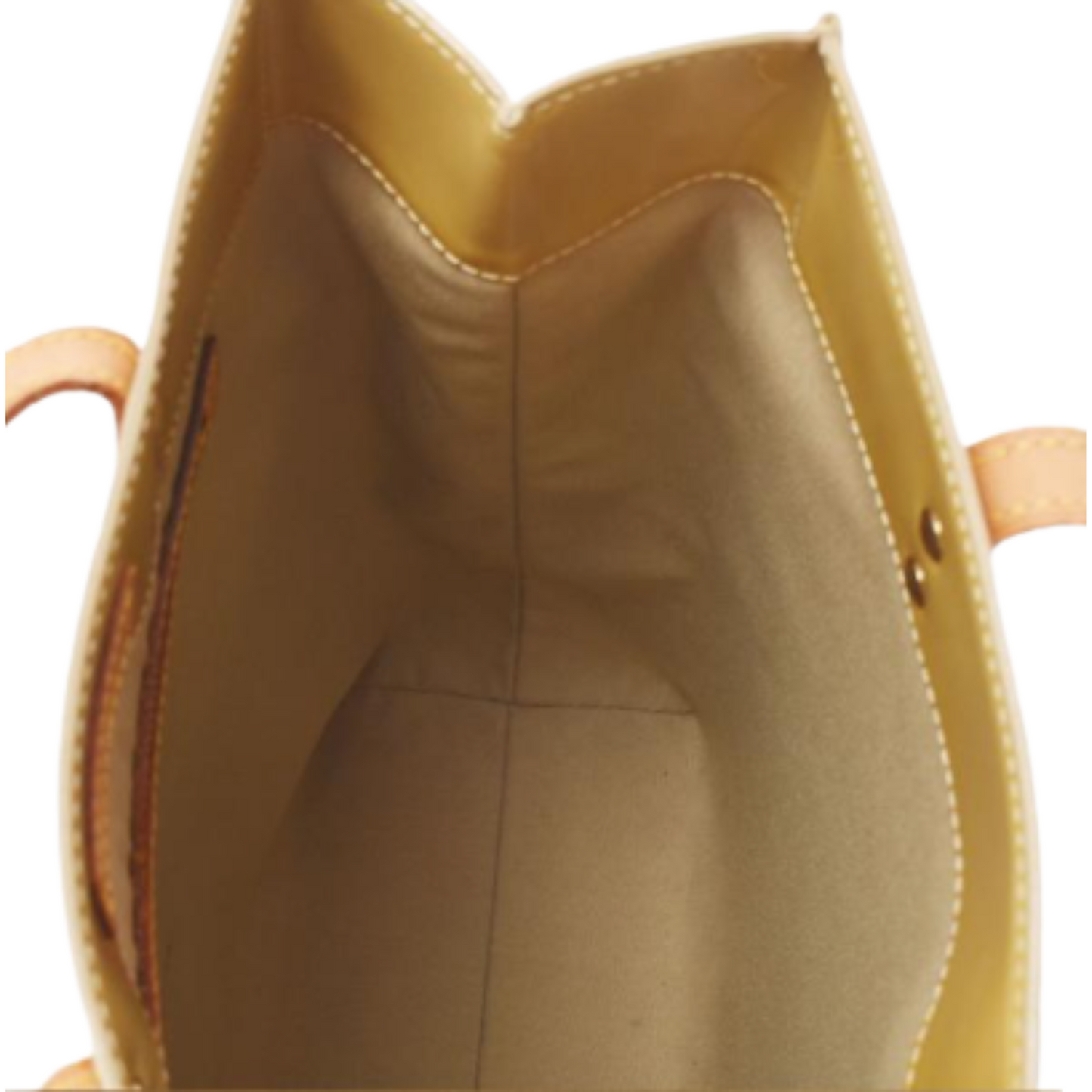 Louis Vuitton Beige Patent leather Reade handbag bag