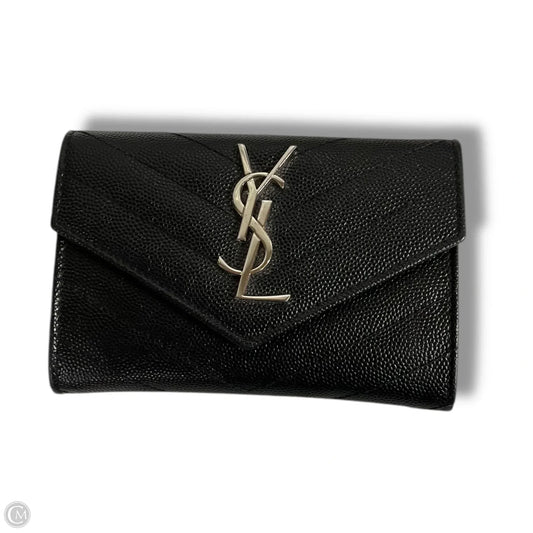 Wallet Luxury Designer By Yves Saint Laurent, Size: Small