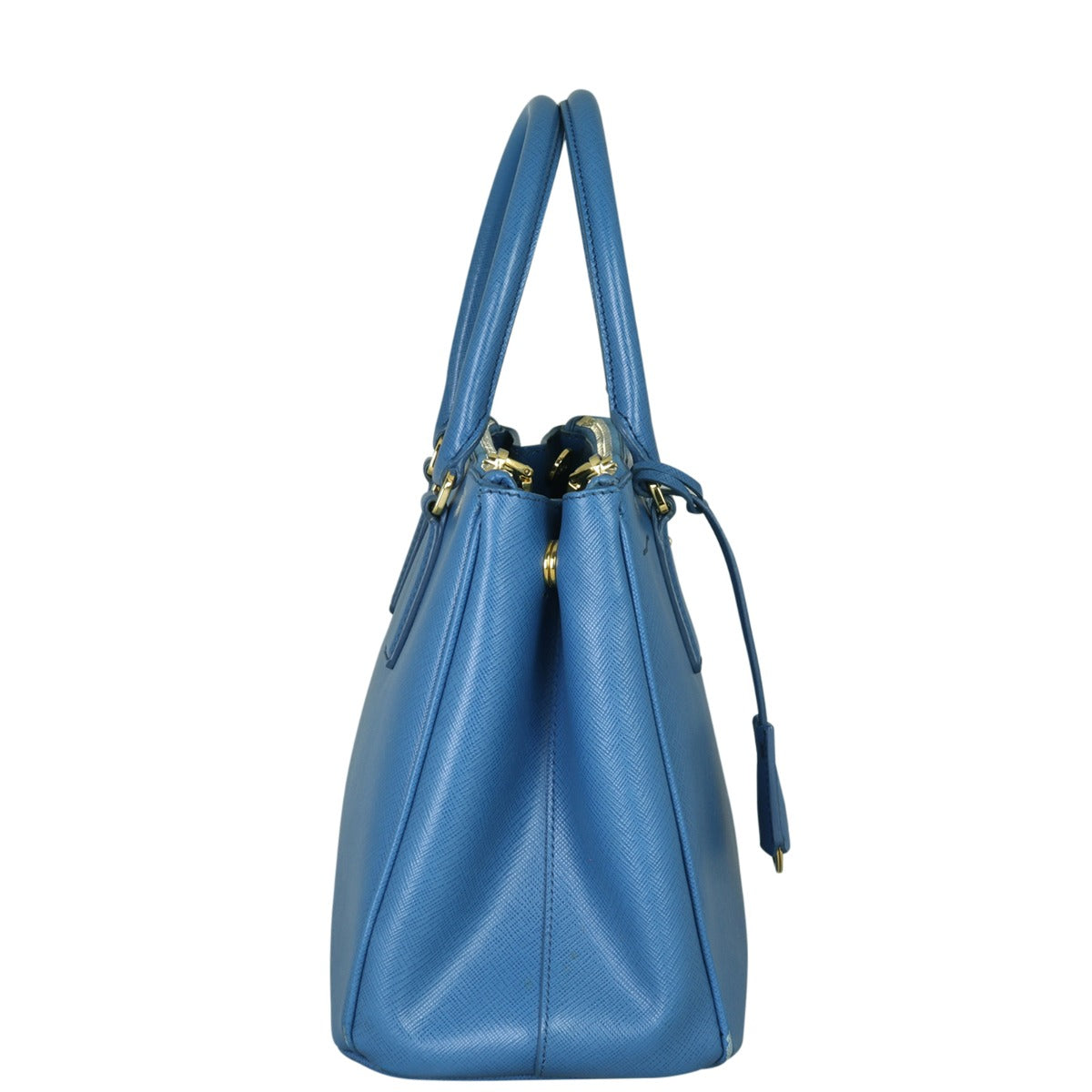Prada Saffiano Lux Galleria Double Zip Tote Medium