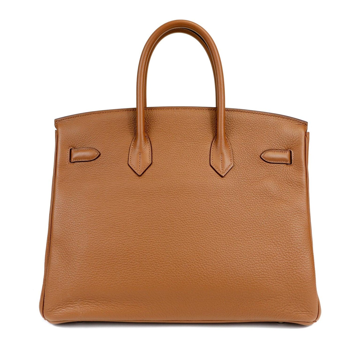 Hermes 35cm Bronze D'Ore Togo Birkin w/ Palladium Hardware