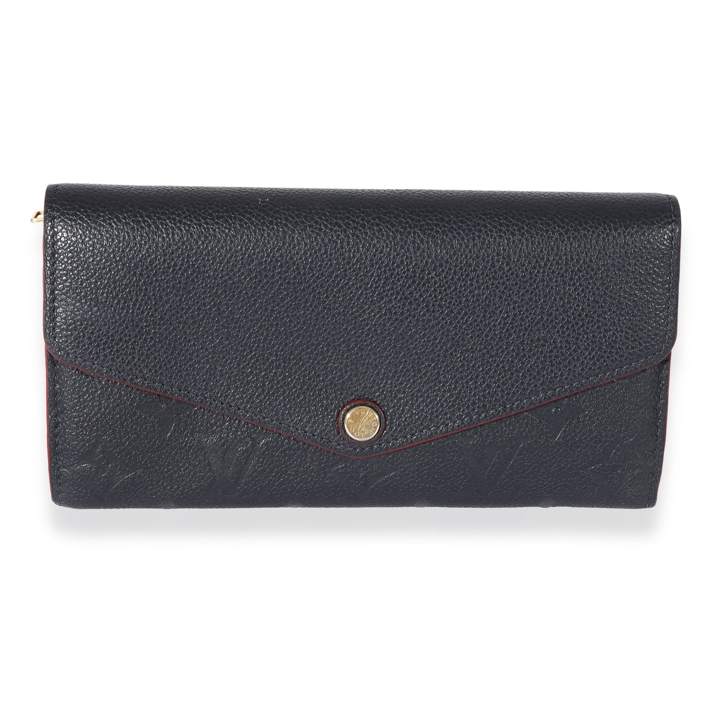 Louis Vuitton  Marine Rouge Empreinte Sarah Wallet