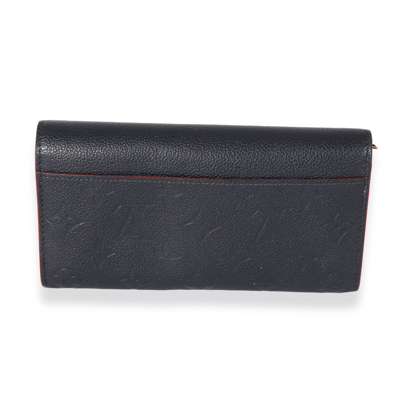 Louis Vuitton  Marine Rouge Empreinte Sarah Wallet
