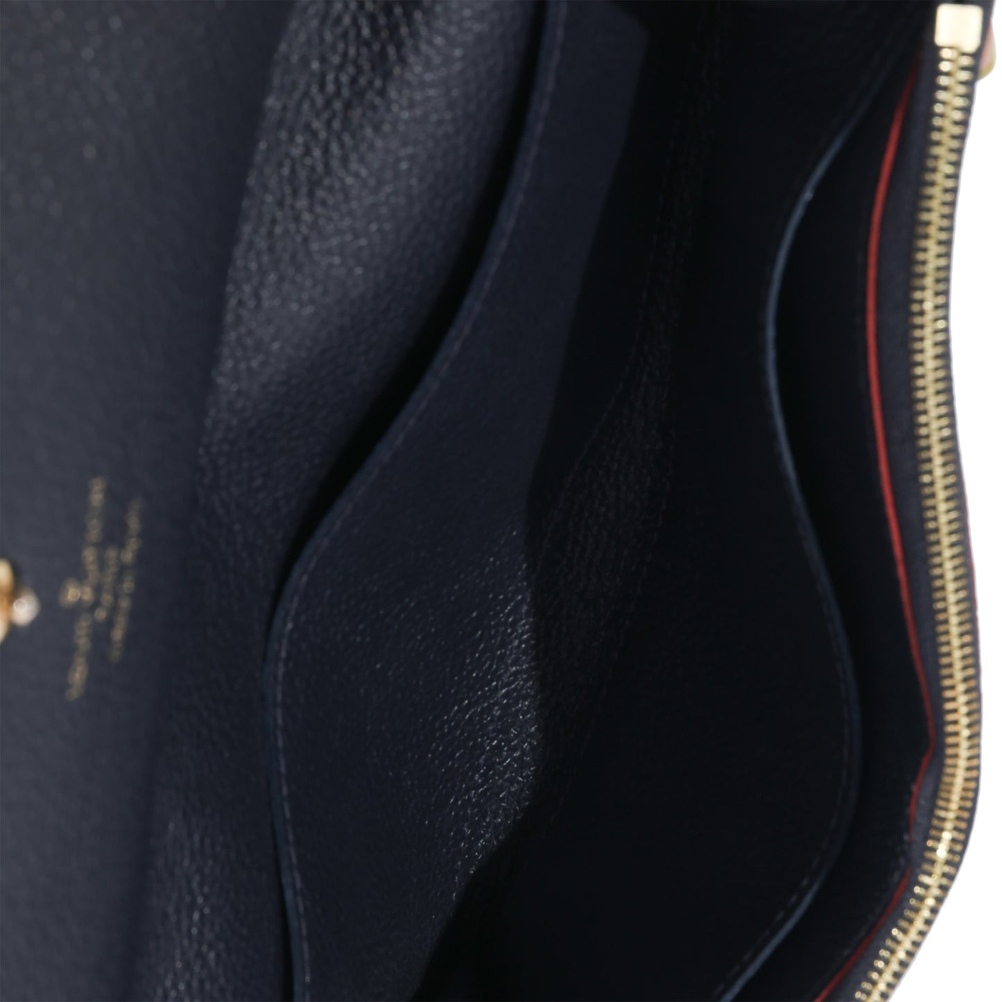 Louis Vuitton  Marine Rouge Empreinte Emilie Wallet