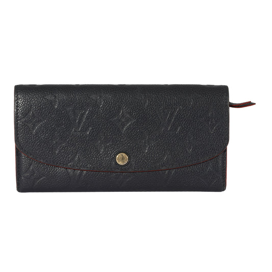 Louis Vuitton  Marine Rouge Empreinte Emilie Wallet