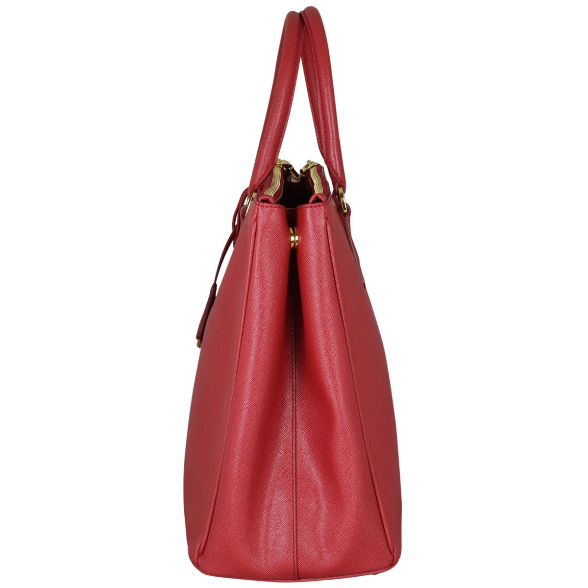 Prada Saffiano Lux Galleria Double Zip Tote Large